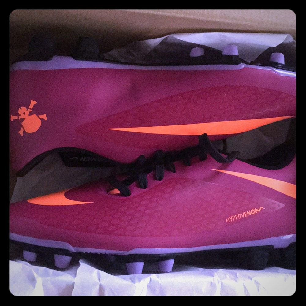 Women’s Purple Nike Hyper Venom Cleats